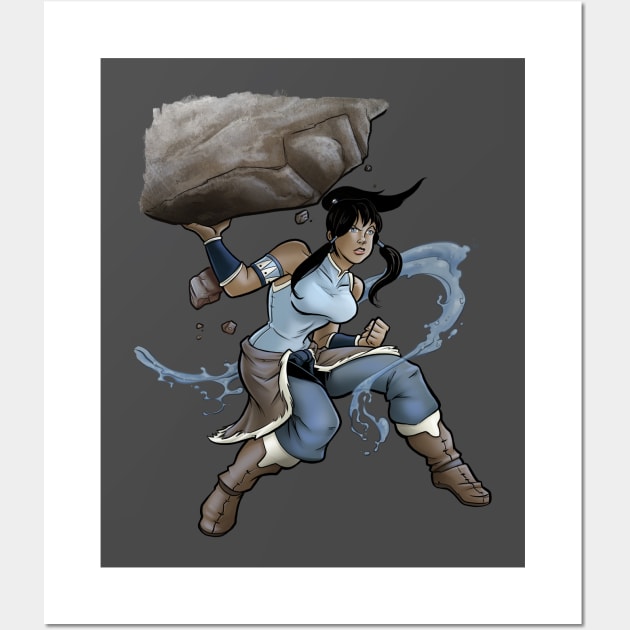 Korra Wall Art by jpowersart